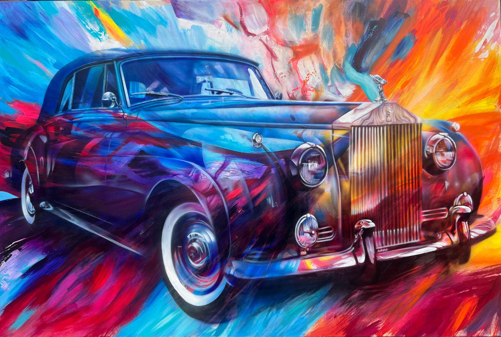 "Timeless Elegance" pays homage to the iconic 1959 Rolls Royce